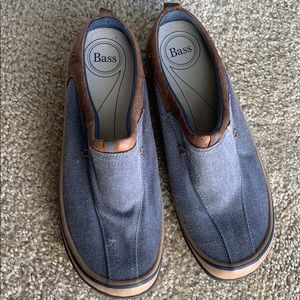 Denim Blue BASS Slide On Clog Sneaker Shoes
